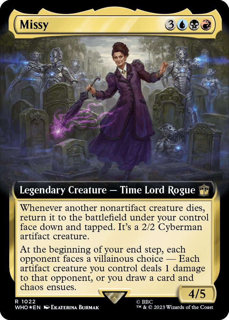 Missy (Extended Art) (Surge Foil) [Doctor Who] | Odin's Place