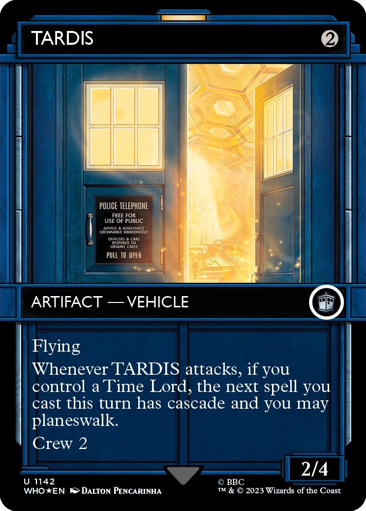 TARDIS (Showcase) (Surge Foil) [Doctor Who] | Odin's Place