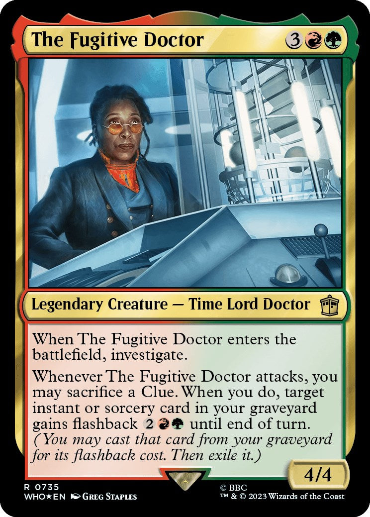 The Fugitive Doctor (Surge Foil) [Doctor Who] | Odin's Place