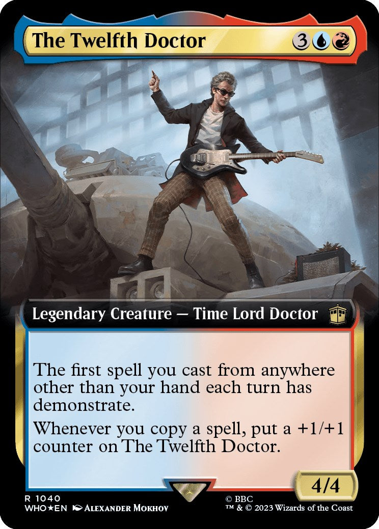 The Twelfth Doctor (Extended Art) (Surge Foil) [Doctor Who] | Odin's Place