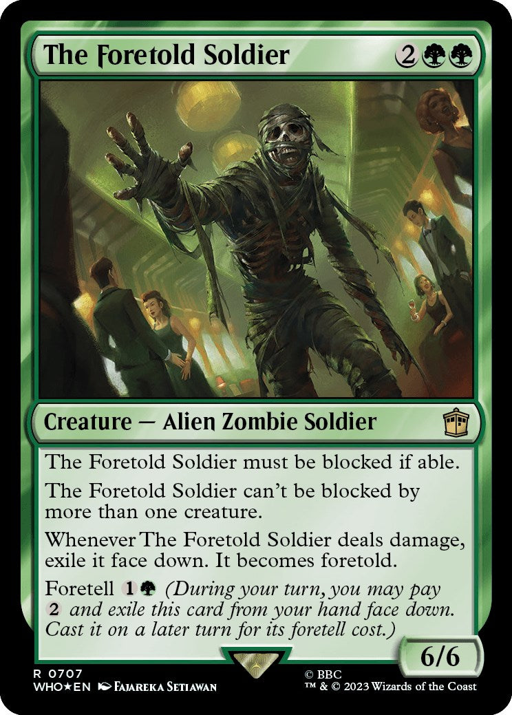 The Foretold Soldier (Surge Foil) [Doctor Who] | Odin's Place