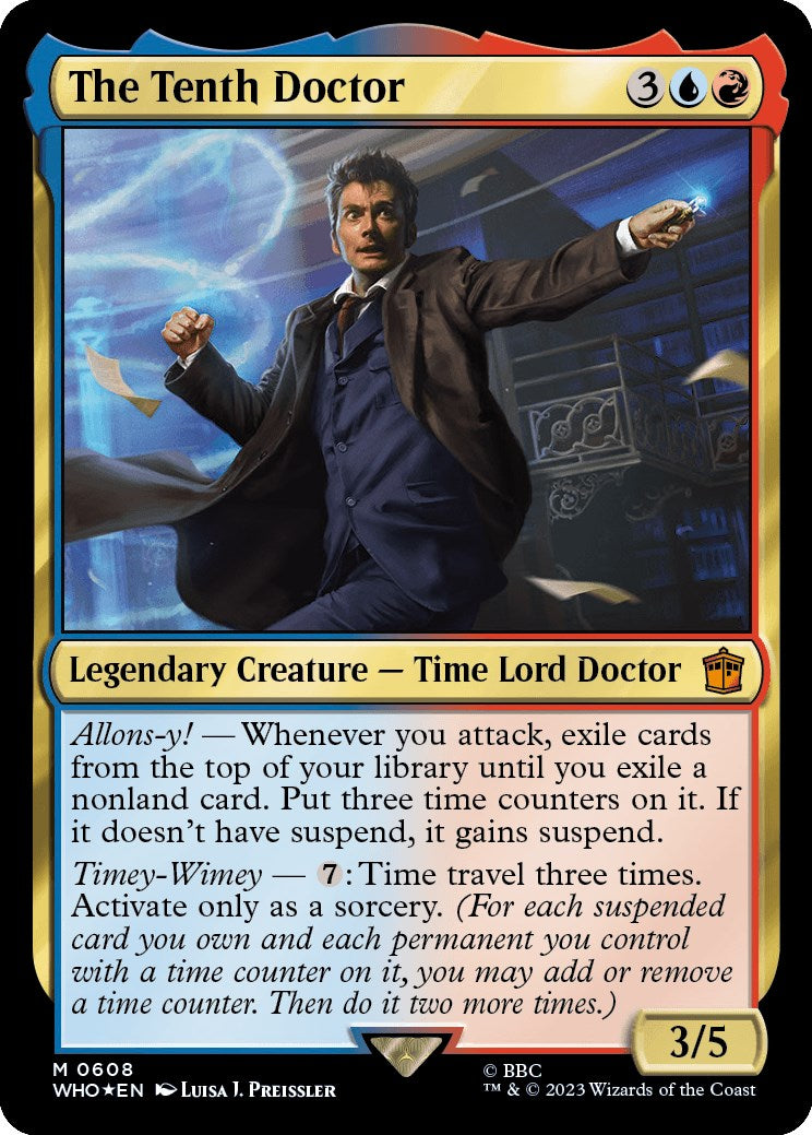 The Tenth Doctor (Surge Foil) [Doctor Who] | Odin's Place