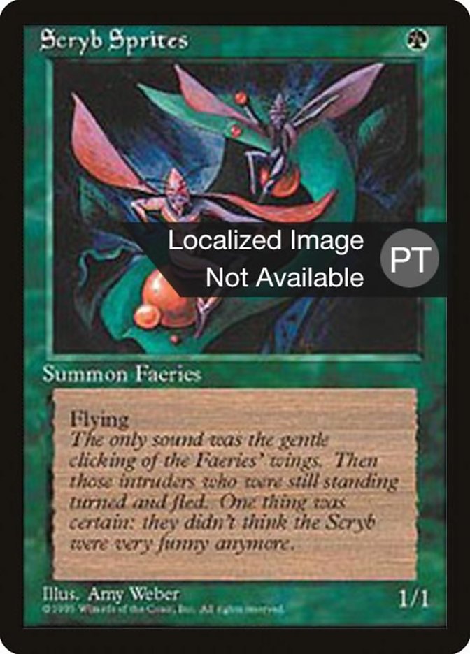 Scryb Sprites [Fourth Edition (Foreign Black Border)] | Odin's Place
