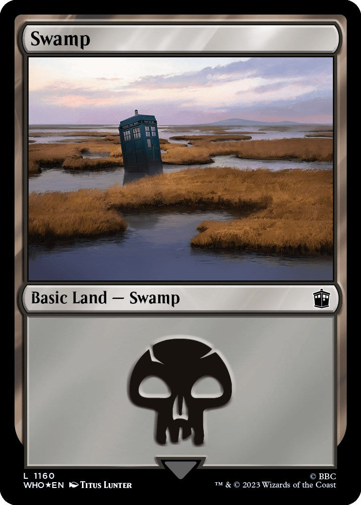 Swamp (1160) (Surge Foil) [Doctor Who] | Odin's Place