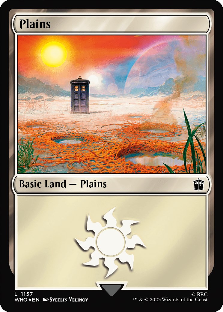 Plains (1157) (Surge Foil) [Doctor Who] | Odin's Place