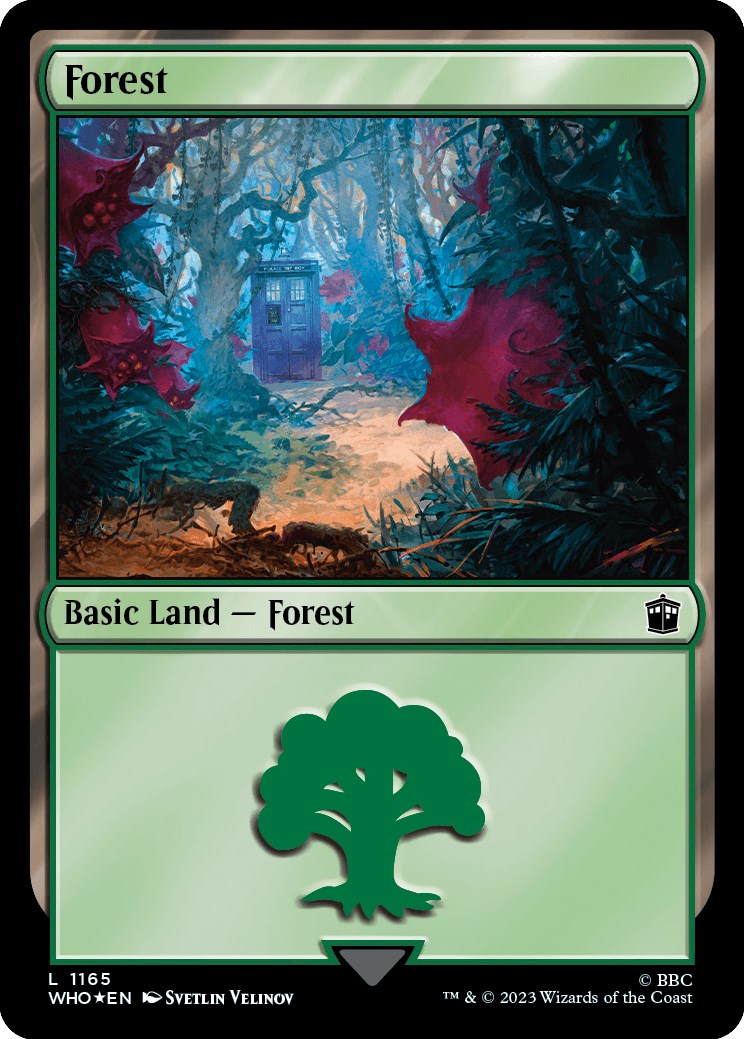 Forest (1165) (Surge Foil) [Doctor Who] | Odin's Place