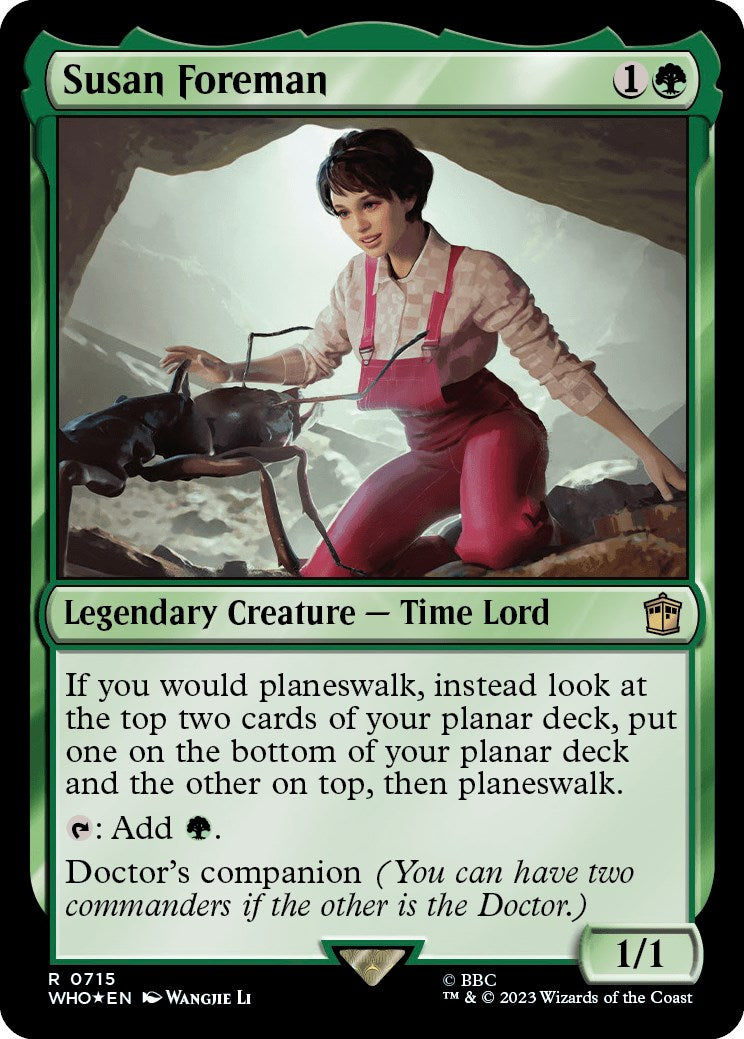 Susan Foreman (Surge Foil) [Doctor Who] | Odin's Place