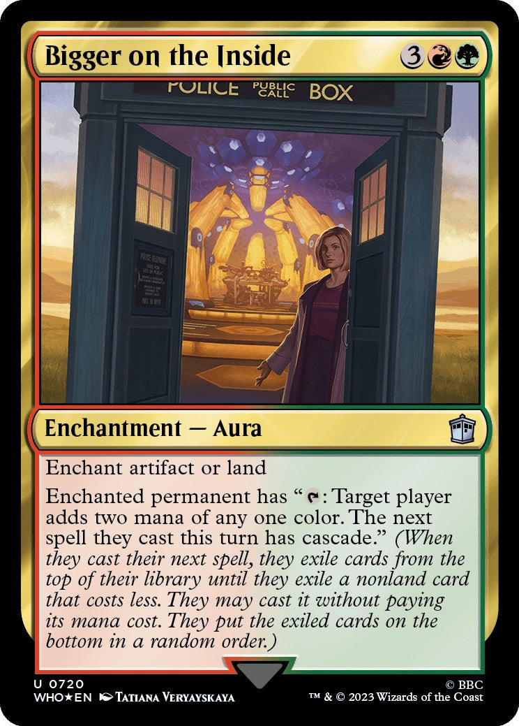 Bigger on the Inside (Surge Foil) [Doctor Who] | Odin's Place
