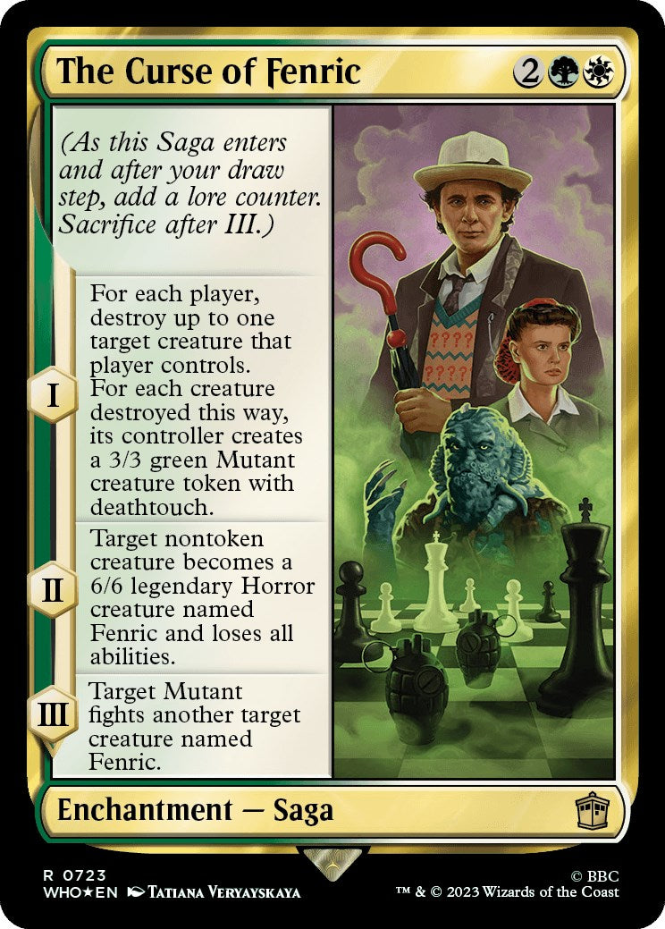 The Curse of Fenric (Surge Foil) [Doctor Who] | Odin's Place
