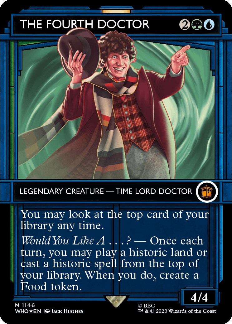 The Fourth Doctor (Showcase) (Surge Foil) [Doctor Who] | Odin's Place