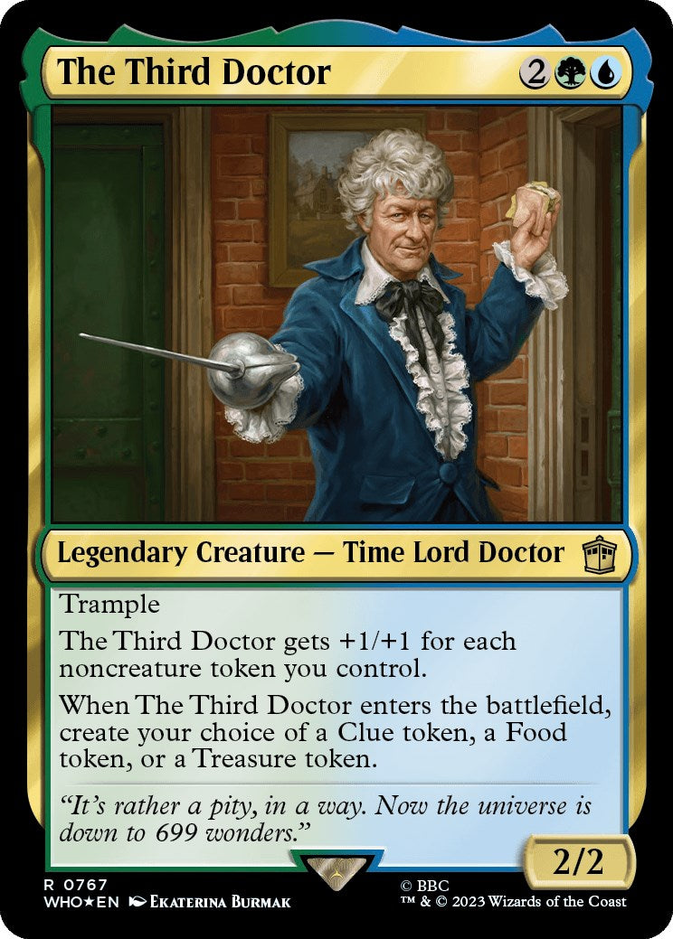 The Third Doctor (Surge Foil) [Doctor Who] | Odin's Place