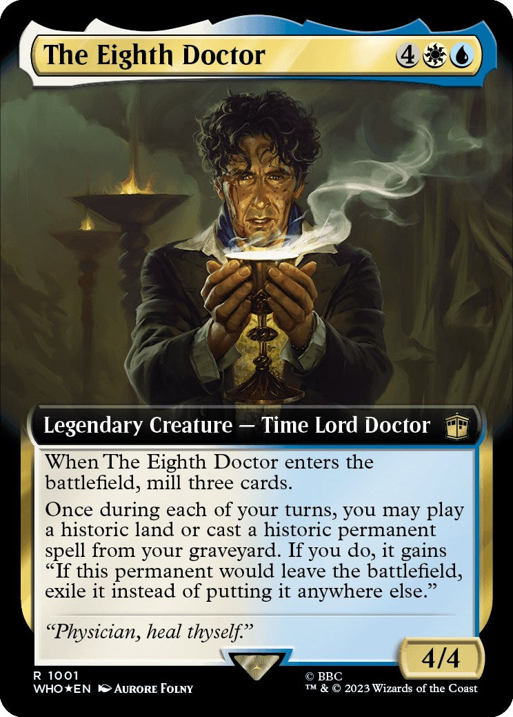 The Eighth Doctor (Extended Art) (Surge Foil) [Doctor Who] | Odin's Place