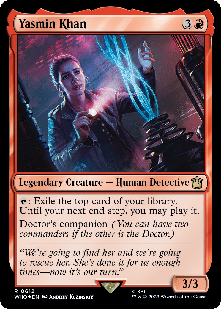 Yasmin Khan (Surge Foil) [Doctor Who] | Odin's Place
