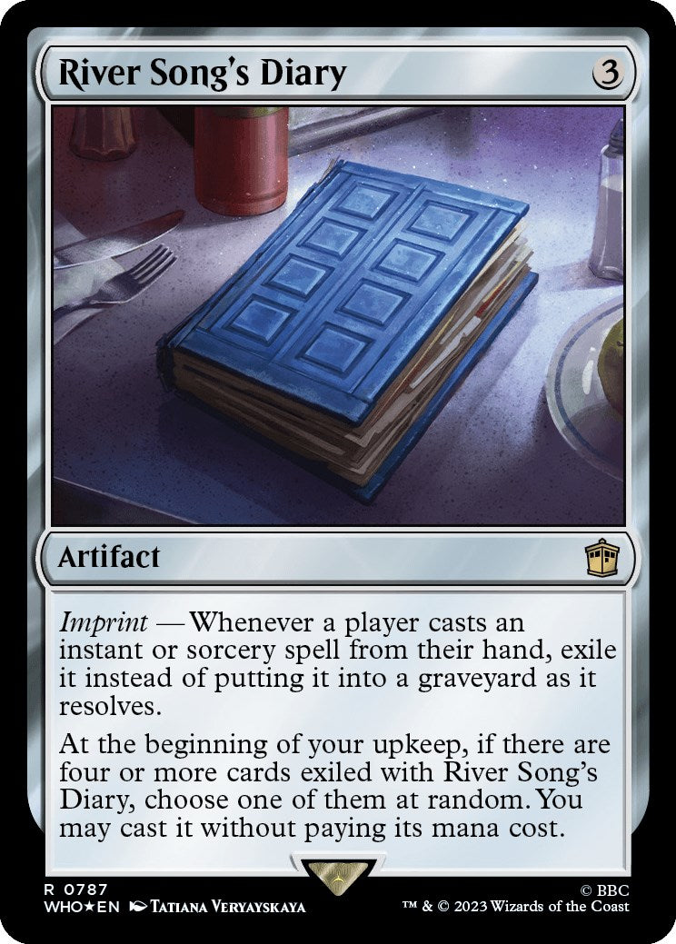 River Song's Diary (Surge Foil) [Doctor Who] | Odin's Place