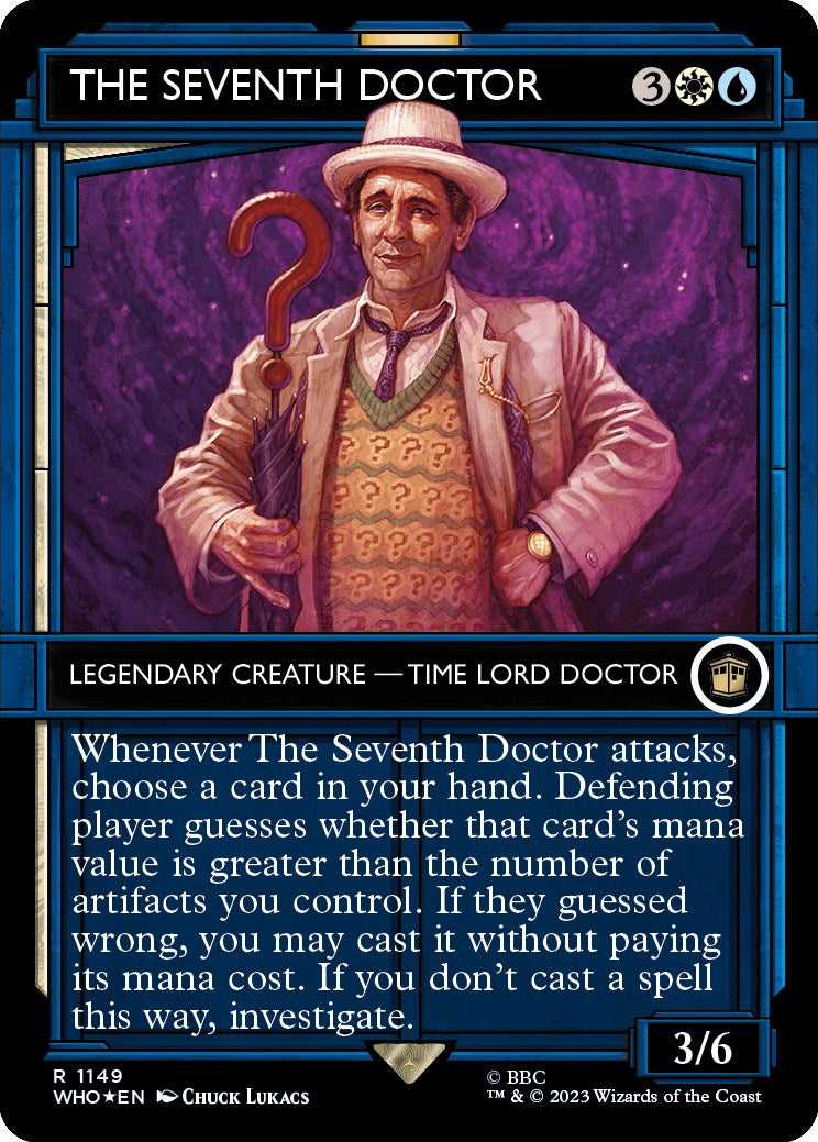 The Seventh Doctor (Showcase) (Surge Foil) [Doctor Who] | Odin's Place