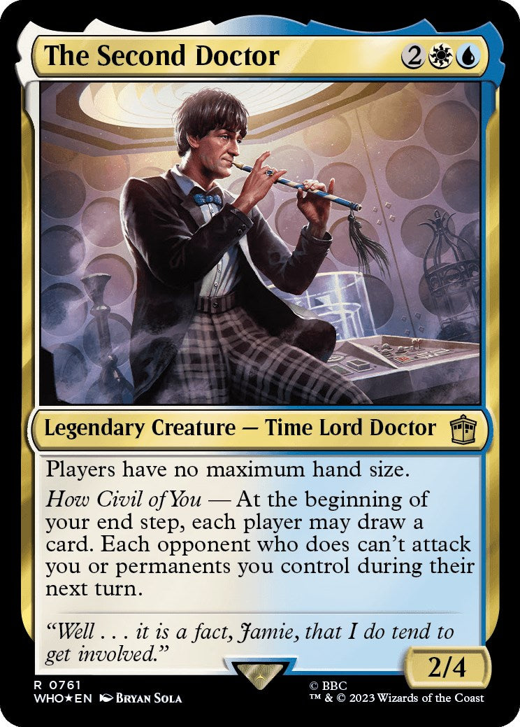 The Second Doctor (Surge Foil) [Doctor Who] | Odin's Place