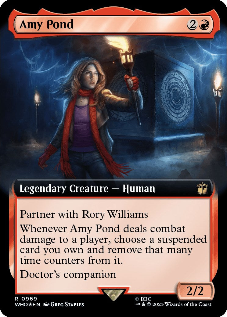 Amy Pond (Extended Art) (Surge Foil) [Doctor Who] | Odin's Place