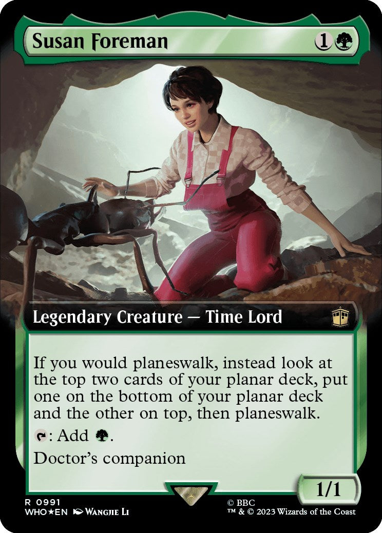 Susan Foreman (Extended Art) (Surge Foil) [Doctor Who] | Odin's Place