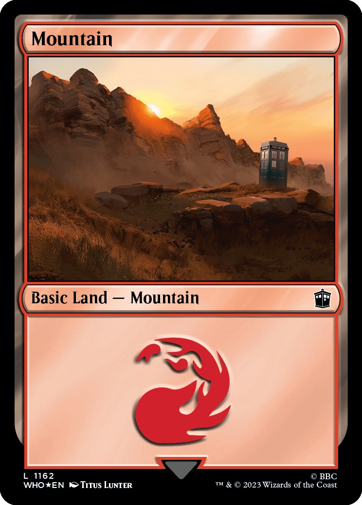 Mountain (1162) (Surge Foil) [Doctor Who] | Odin's Place