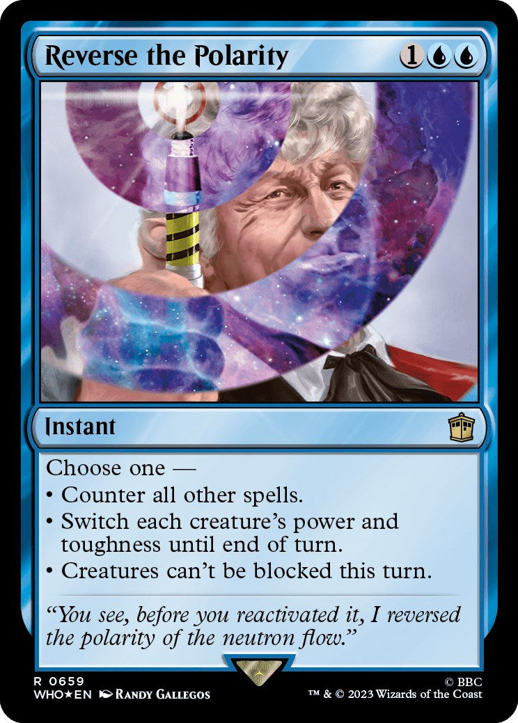 Reverse the Polarity (Surge Foil) [Doctor Who] | Odin's Place