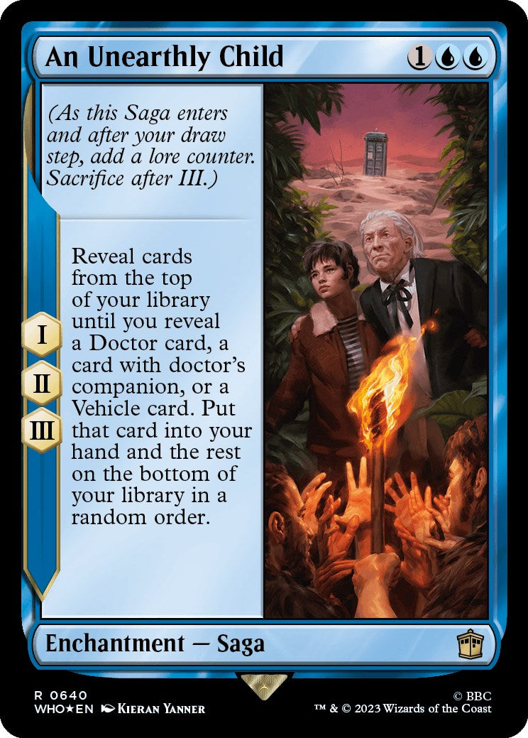 An Unearthly Child (Surge Foil) [Doctor Who] | Odin's Place