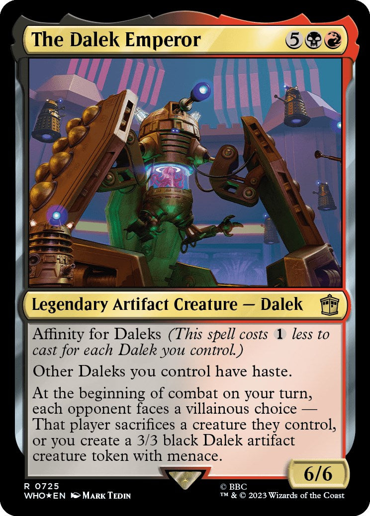 The Dalek Emperor (Surge Foil) [Doctor Who] | Odin's Place