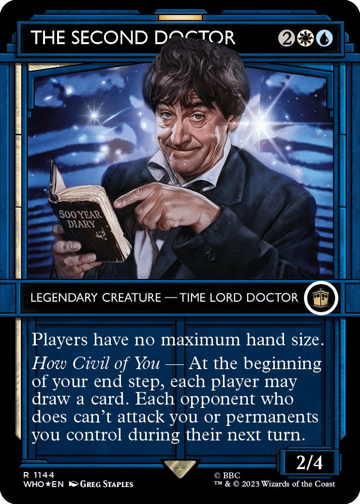 The Second Doctor (Showcase) (Surge Foil) [Doctor Who] | Odin's Place