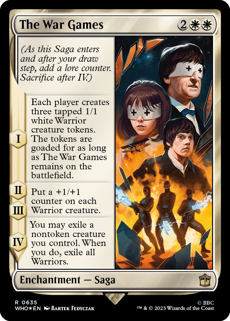 The War Games (Surge Foil) [Doctor Who] | Odin's Place