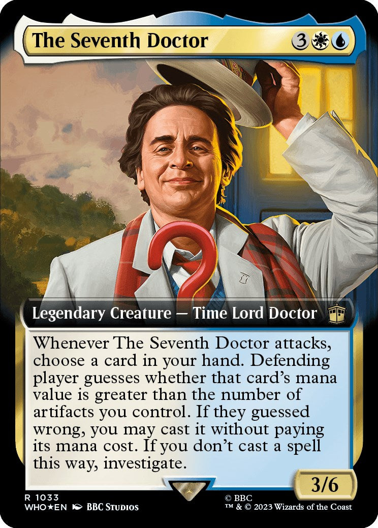 The Seventh Doctor (Extended Art) (Surge Foil) [Doctor Who] | Odin's Place