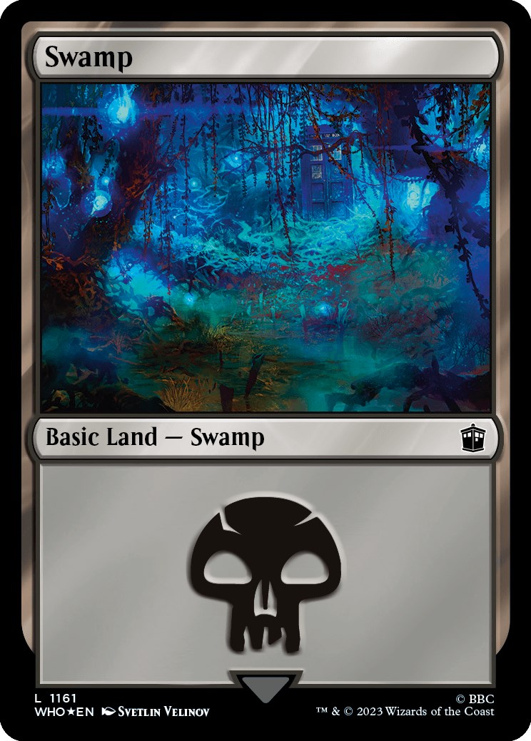 Swamp (1161) (Surge Foil) [Doctor Who] | Odin's Place