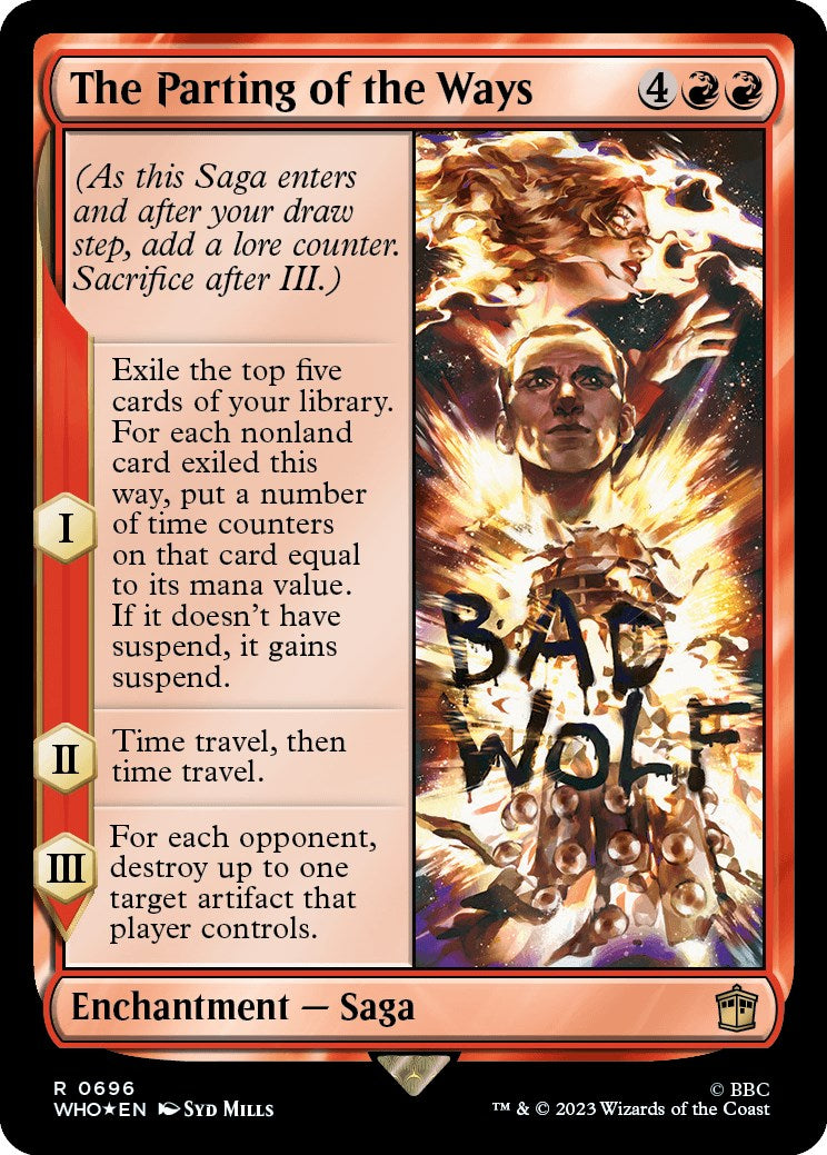 The Parting of the Ways (Surge Foil) [Doctor Who] | Odin's Place