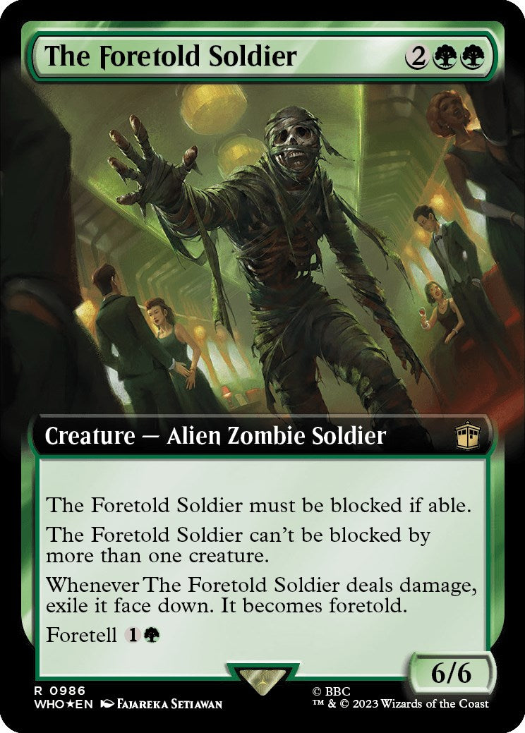 The Foretold Soldier (Extended Art) (Surge Foil) [Doctor Who] | Odin's Place