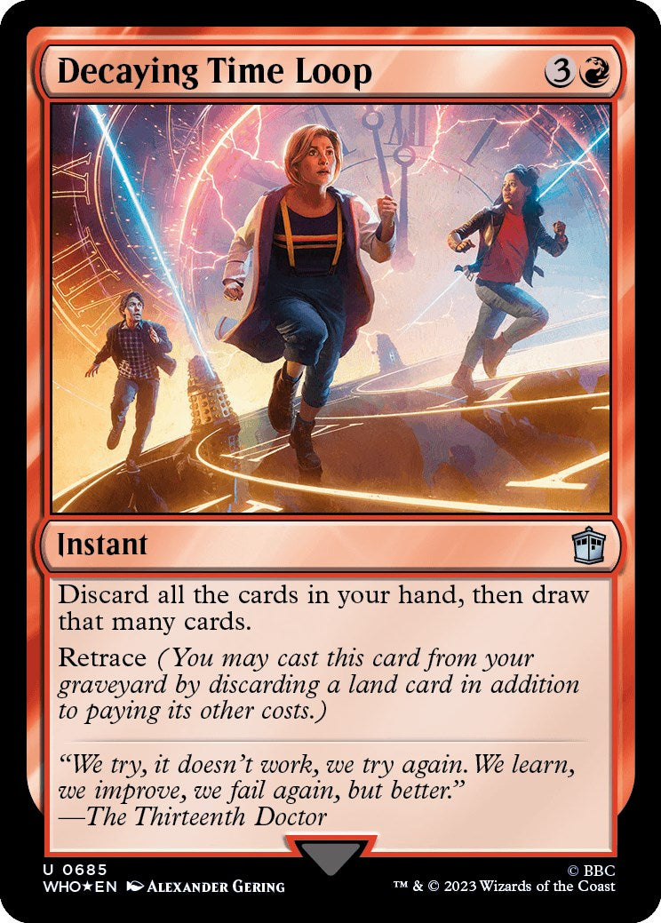 Decaying Time Loop (Surge Foil) [Doctor Who] | Odin's Place