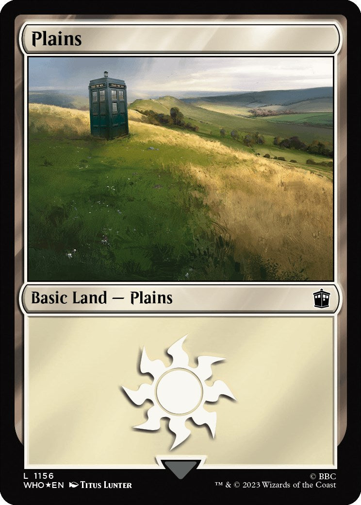 Plains (1156) (Surge Foil) [Doctor Who] | Odin's Place