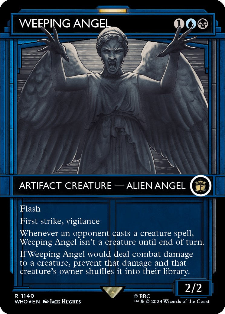 Weeping Angel (Showcase) (Surge Foil) [Doctor Who] | Odin's Place