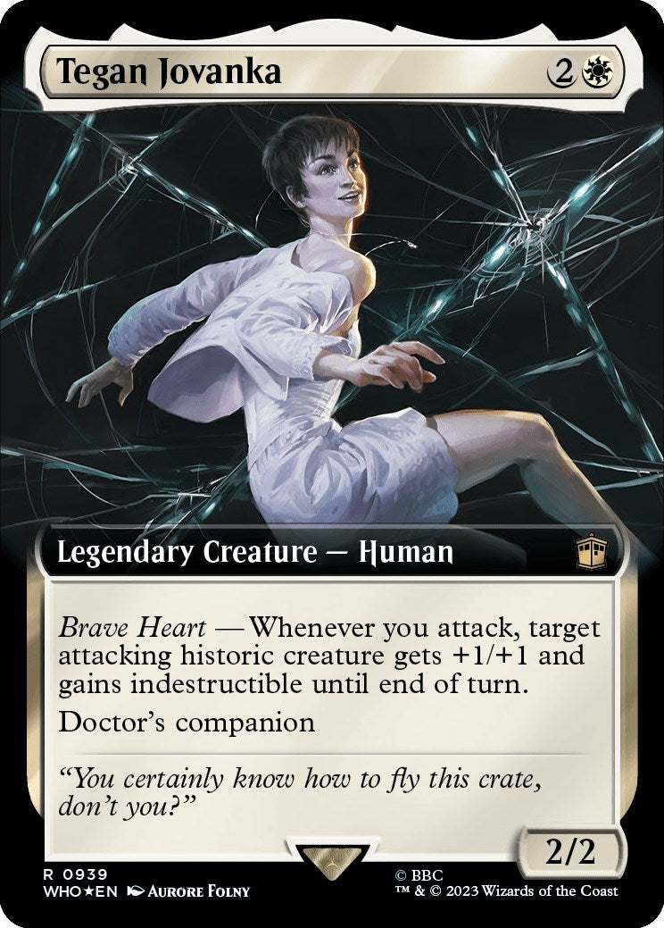 Tegan Jovanka (Extended Art) (Surge Foil) [Doctor Who] | Odin's Place
