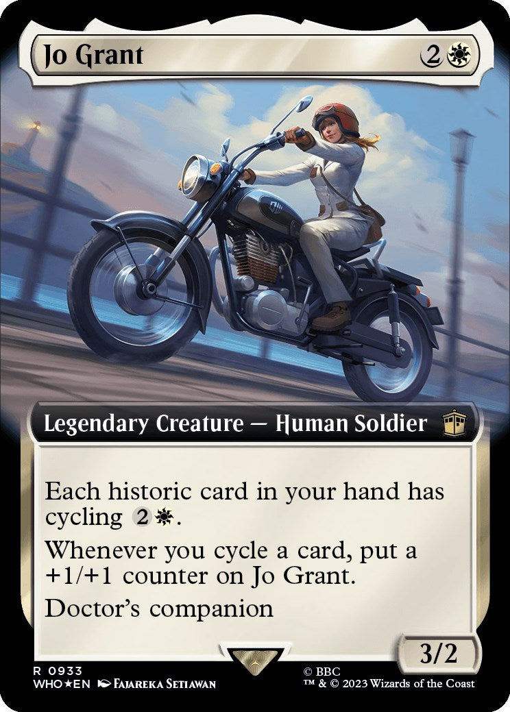 Jo Grant (Extended Art) (Surge Foil) [Doctor Who] | Odin's Place