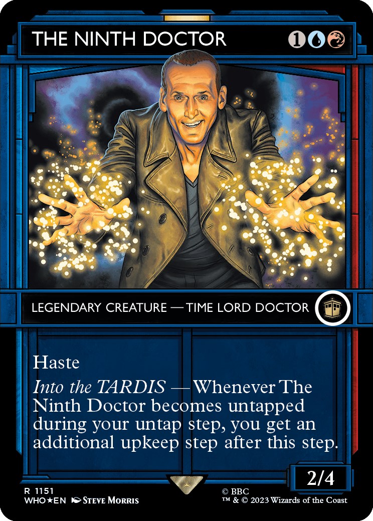 The Ninth Doctor (Showcase) (Surge Foil) [Doctor Who] | Odin's Place