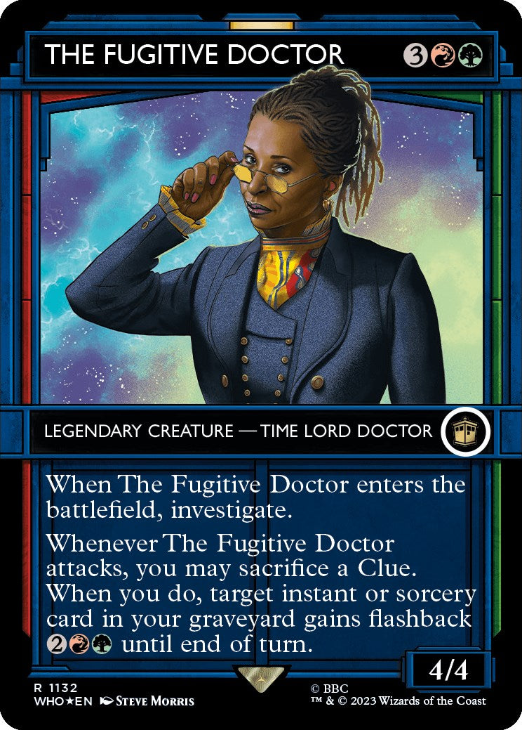 The Fugitive Doctor (Showcase) (Surge Foil) [Doctor Who] | Odin's Place