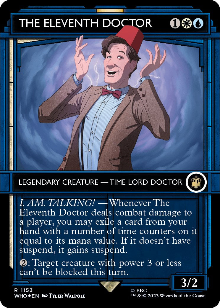 The Eleventh Doctor (Showcase) (Surge Foil) [Doctor Who] | Odin's Place