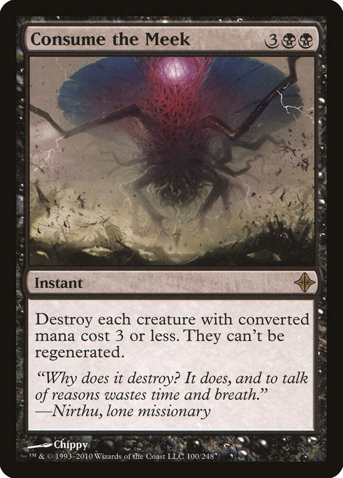 Consume the Meek (100) [Rise of the Eldrazi] | Odin's Place