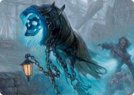 Nebelgast Intruder Art Card [Innistrad: Midnight Hunt Art Series] | Odin's Place