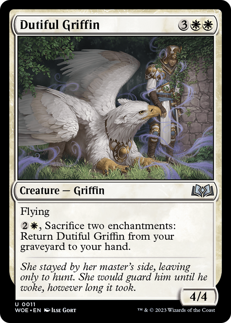 Dutiful Griffin [Wilds of Eldraine] | Odin's Place