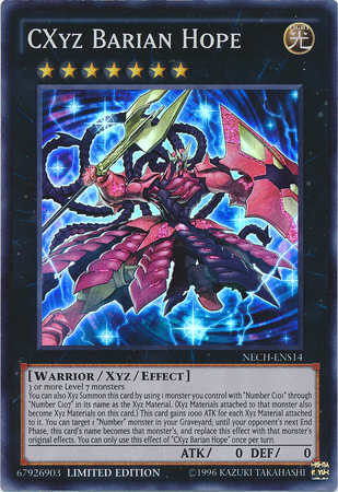 CXyz Barian Hope (SE) [NECH-ENS14] Super Rare | Odin's Place