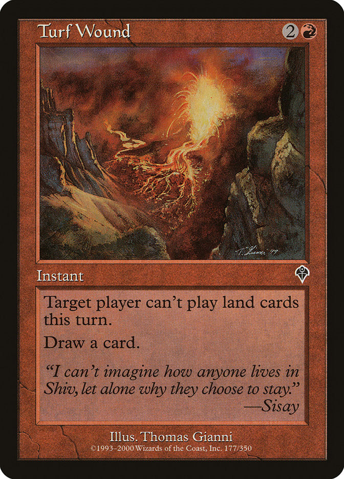 Turf Wound (177) [Invasion] | Odin's Place