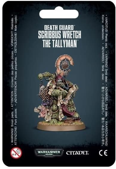 Warhammer 40K: Death Guard Scribbus Wretch the Tallyman | Odin's Place