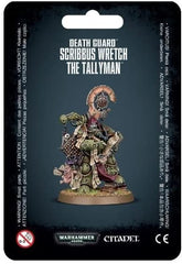 Warhammer 40K: Death Guard Scribbus Wretch the Tallyman | Odin's Place