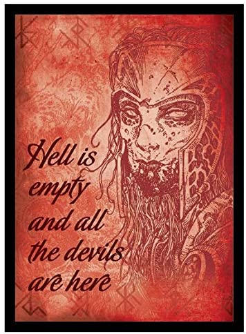 Legion Hell is Empty Standard Sleeves 50-count | Odin's Place