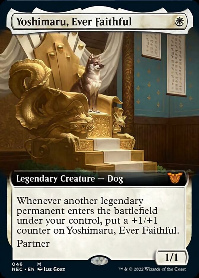 Yoshimaru, Ever Faithful (Extended Art) [Kamigawa: Neon Dynasty Commander] | Odin's Place