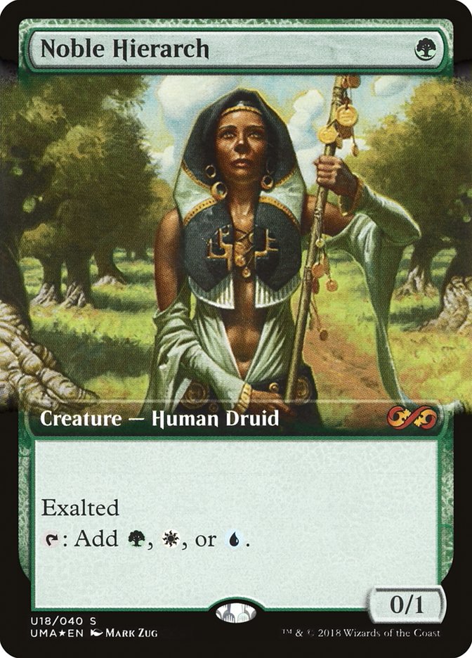 Noble Hierarch (Topper) [Ultimate Masters Box Topper] | Odin's Place